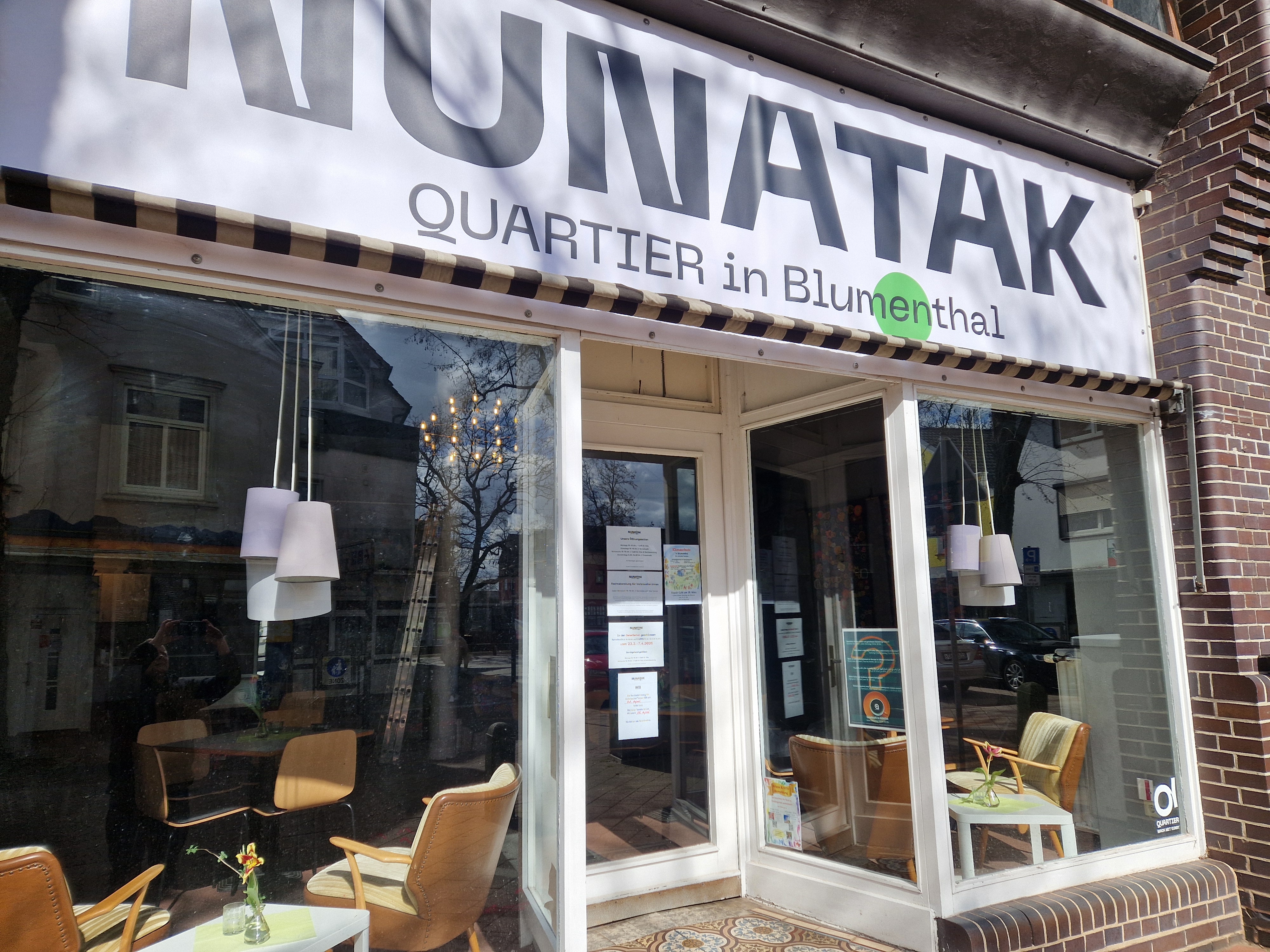Das NUNATAK heute. Frontansicht.